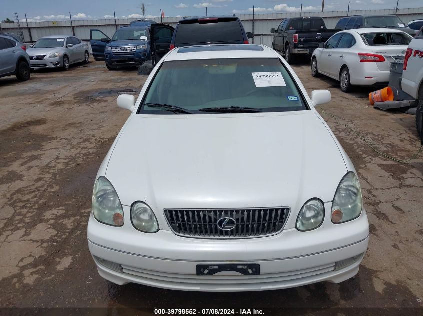 2001 Lexus Gs 300 VIN: JT8BD69SX10134454 Lot: 39798552