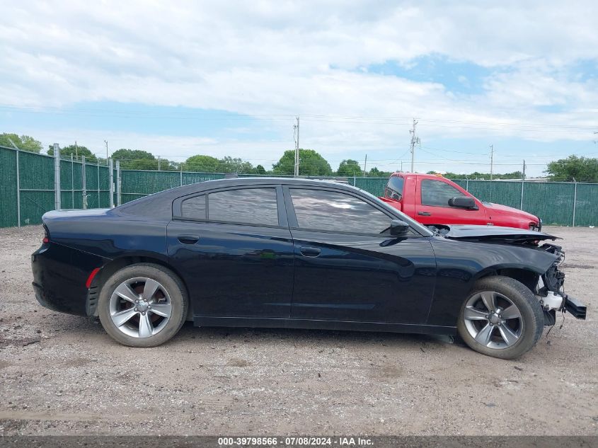 2016 Dodge Charger Sxt VIN: 2C3CDXHG0GH196401 Lot: 39798566