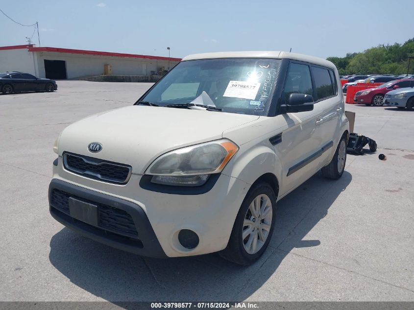 2013 Kia Soul + VIN: KNDJT2A63D7559551 Lot: 39798577