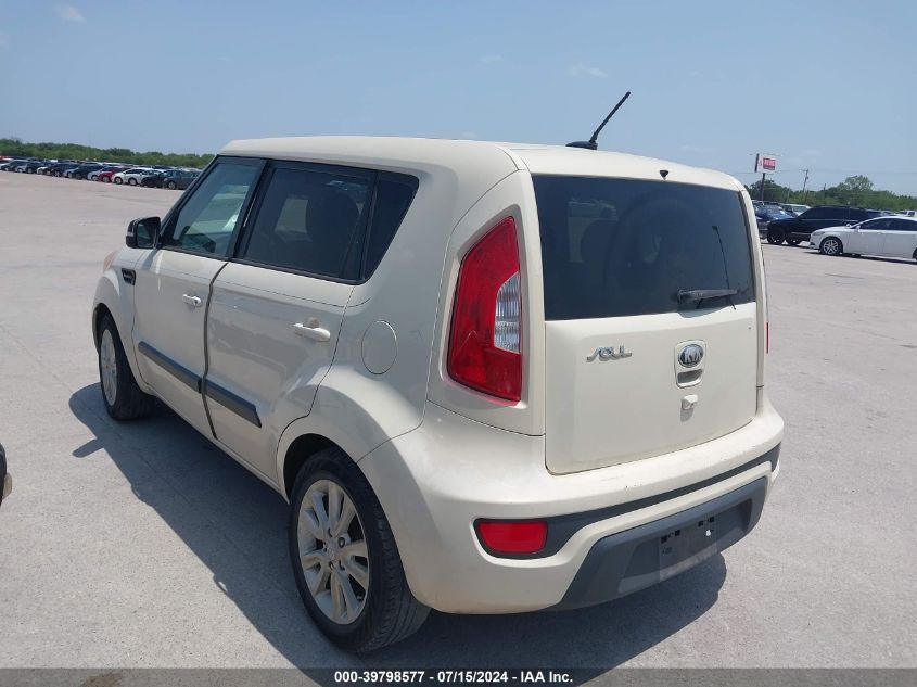 2013 Kia Soul + VIN: KNDJT2A63D7559551 Lot: 39798577