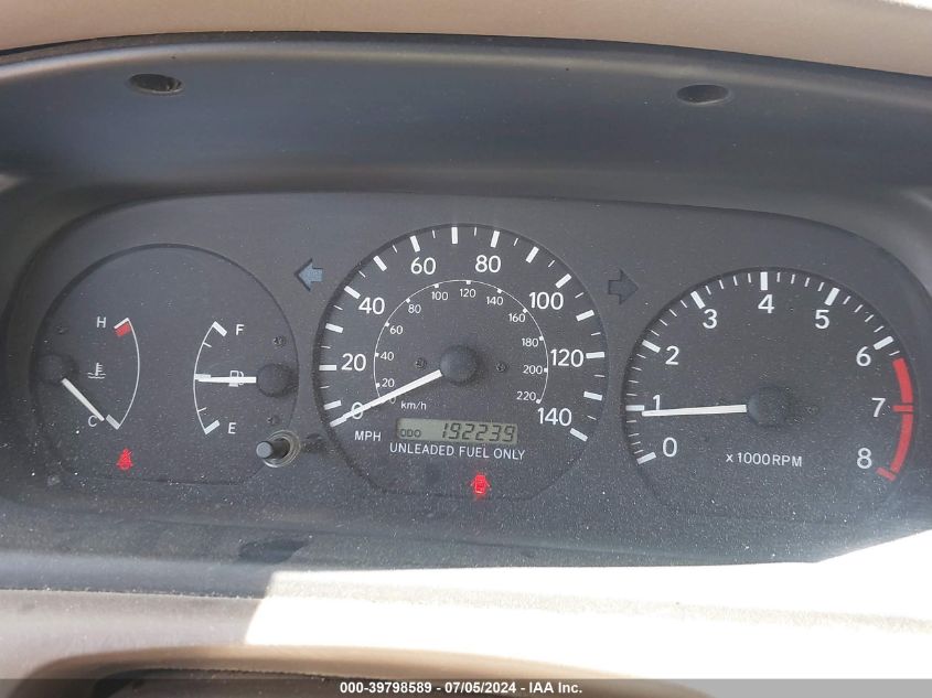 1999 Toyota Camry Ce VIN: 4T1BG22K4XU581211 Lot: 39798589