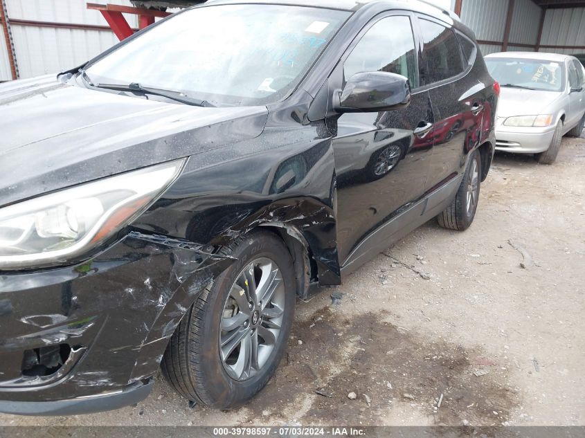 2014 Hyundai Tucson Se VIN: KM8JU3AG3EU861187 Lot: 39798597