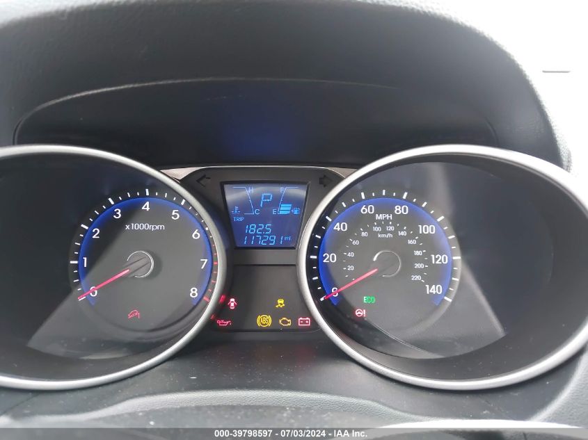 2014 Hyundai Tucson Se VIN: KM8JU3AG3EU861187 Lot: 39798597