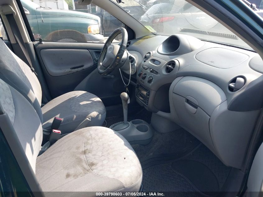 2000 Toyota Echo VIN: JTDBT1236Y0084222 Lot: 39798603