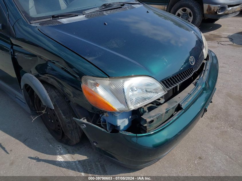 2000 Toyota Echo VIN: JTDBT1236Y0084222 Lot: 39798603