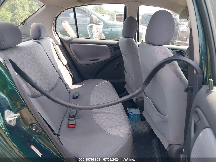 2000 Toyota Echo VIN: JTDBT1236Y0084222 Lot: 39798603