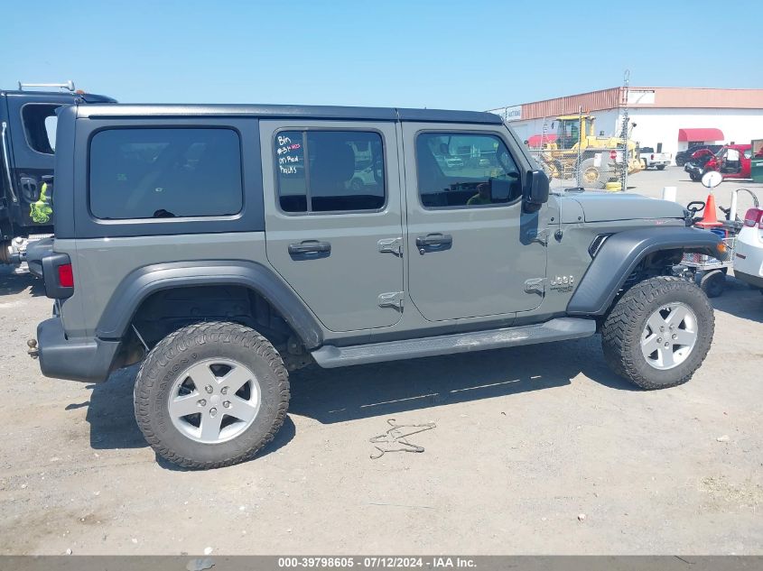2020 Jeep Wrangler Unlimited Sport S 4X4 VIN: 1C4HJXDN6LW223854 Lot: 39798605