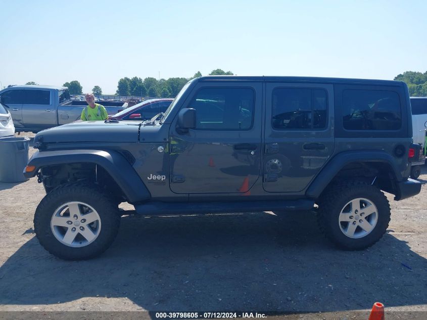 2020 Jeep Wrangler Unlimited Sport S 4X4 VIN: 1C4HJXDN6LW223854 Lot: 39798605