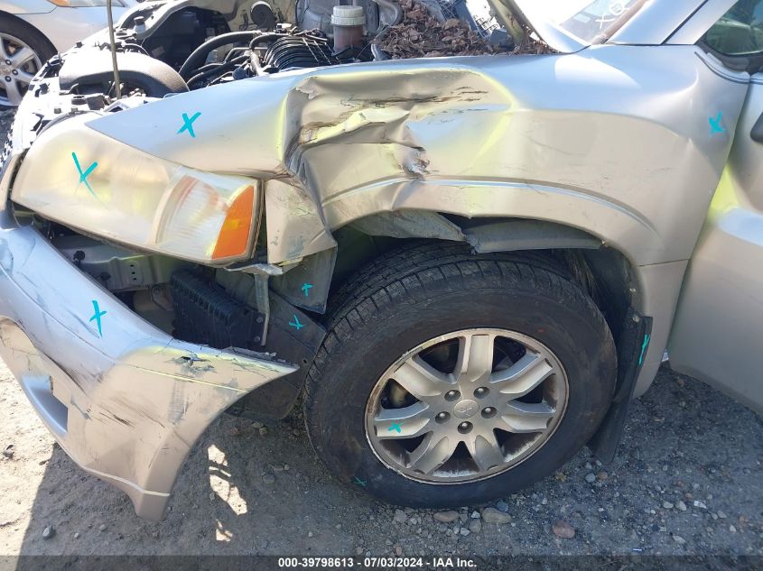 2010 Mitsubishi Endeavor Ls VIN: 4A4JM2AS8AE016075 Lot: 39798613