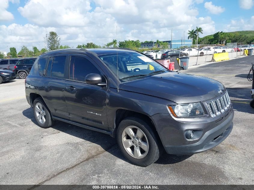 2017 Jeep Compass Latitude Fwd VIN: 1C4NJCEB4HD160479 Lot: 39798614