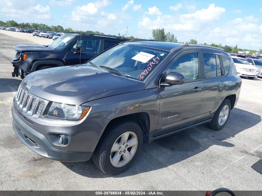 2017 Jeep Compass Latitude Fwd VIN: 1C4NJCEB4HD160479 Lot: 39798614