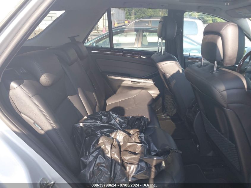 2011 Mercedes-Benz Ml 350 4Matic VIN: 4JGBB8GBXBA694083 Lot: 39798624