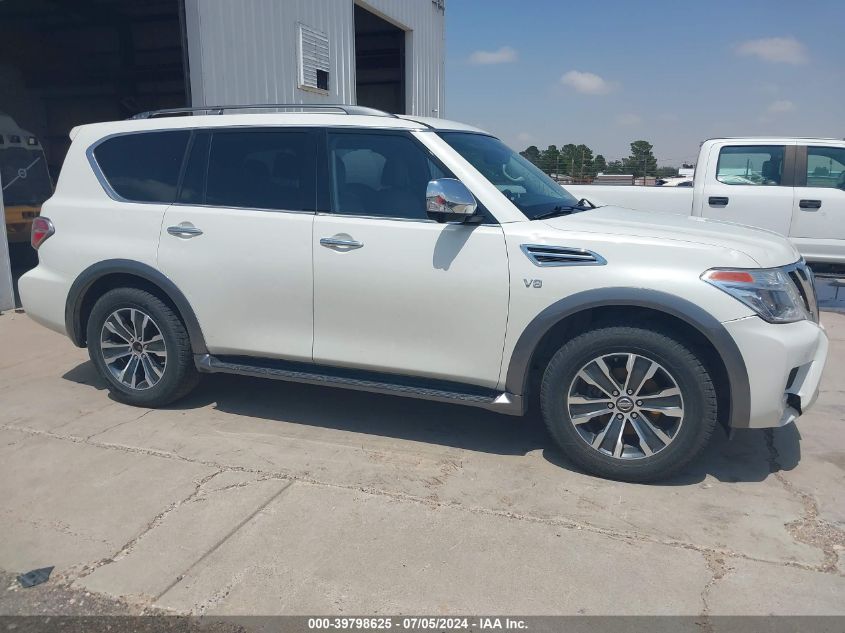 2018 Nissan Armada Sl VIN: JN8AY2ND9J9056976 Lot: 39798625