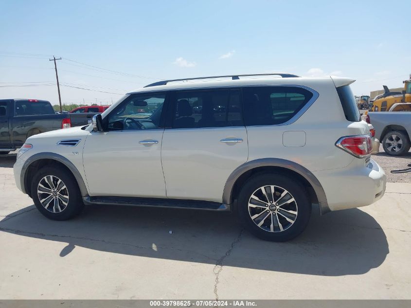 2018 Nissan Armada Sl VIN: JN8AY2ND9J9056976 Lot: 39798625