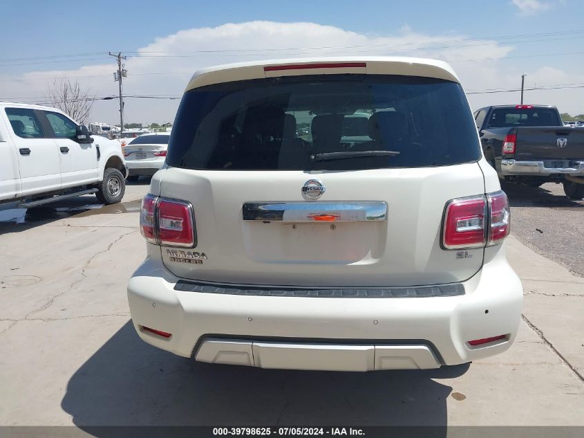 2018 Nissan Armada Sl VIN: JN8AY2ND9J9056976 Lot: 39798625