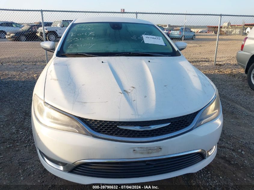 2015 Chrysler 200 Limited VIN: 1C3CCCAB4FN701422 Lot: 39798632