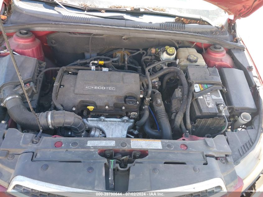 2012 Chevrolet Cruze Eco VIN: 1G1PJ5SC2C7183700 Lot: 39798644