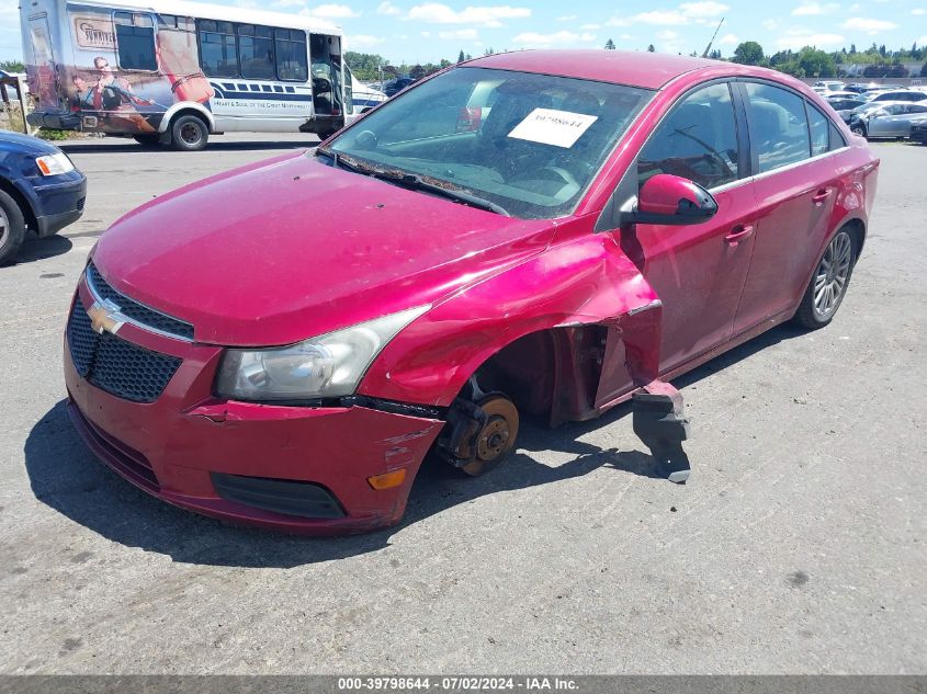 2012 Chevrolet Cruze Eco VIN: 1G1PJ5SC2C7183700 Lot: 39798644