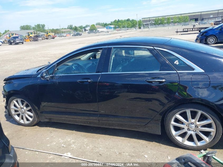 2016 Lincoln Mkz VIN: 3LN6L2J93GR609244 Lot: 39798657