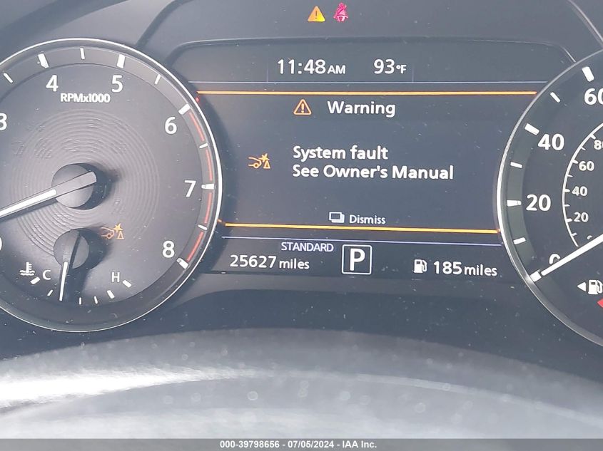 2022 Infiniti Qx50 Pure VIN: 3PCAJ5AA4NF115425 Lot: 39798656