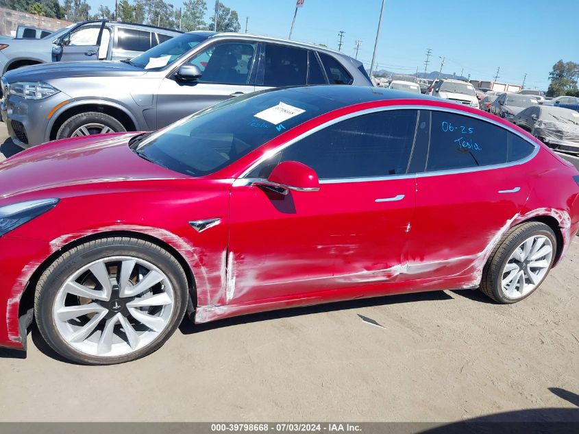 2019 Tesla Model 3 Long Range/Performance VIN: 5YJ3E1EB1KF389637 Lot: 39798668