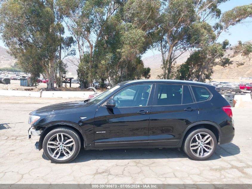 2017 BMW X3 Sdrive28I VIN: 5UXWZ7C51H0U46622 Lot: 39798673