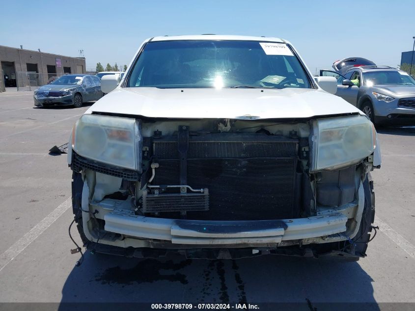 2012 Honda Pilot Touring VIN: 5FNYF4H92CB056054 Lot: 39798709