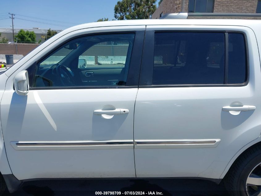 2012 Honda Pilot Touring VIN: 5FNYF4H92CB056054 Lot: 39798709