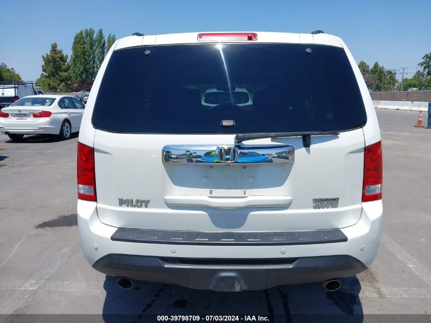 2012 Honda Pilot Touring VIN: 5FNYF4H92CB056054 Lot: 39798709