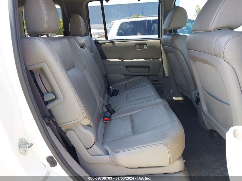 2012 Honda Pilot Touring VIN: 5FNYF4H92CB056054 Lot: 39798709