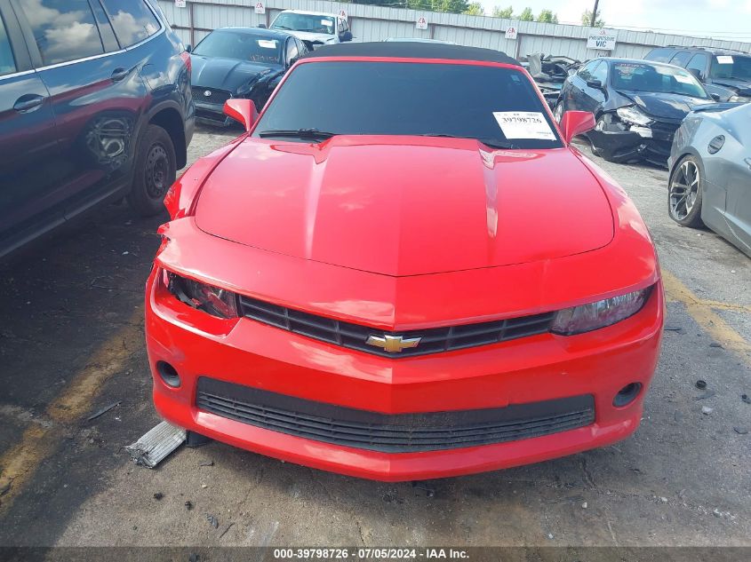 2014 CHEVROLET CAMARO LT - 2G1FB3D3XE9317042