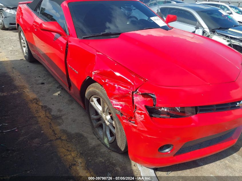 2014 CHEVROLET CAMARO LT - 2G1FB3D3XE9317042