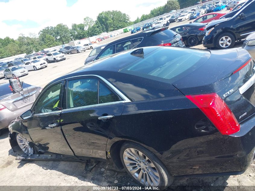 2018 Cadillac Cts Luxury VIN: 1G6AX5SX9J0166853 Lot: 39798733