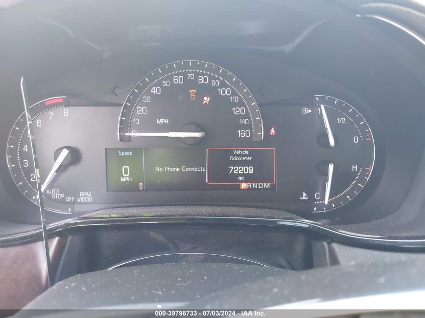 2018 Cadillac Cts Luxury VIN: 1G6AX5SX9J0166853 Lot: 39798733