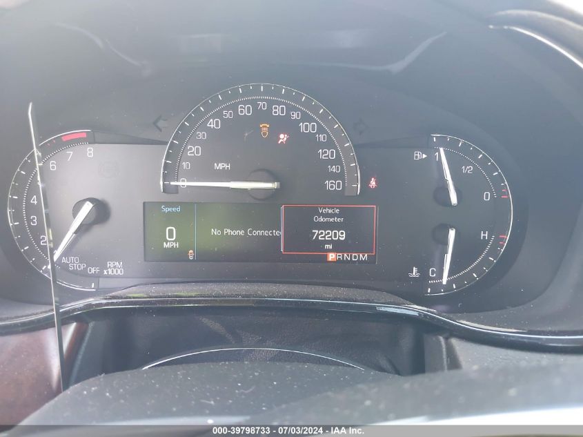 2018 Cadillac Cts Luxury VIN: 1G6AX5SX9J0166853 Lot: 39798733