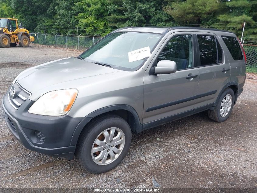 2005 Honda Cr-V Ex VIN: JHLRD78895C057658 Lot: 39798736