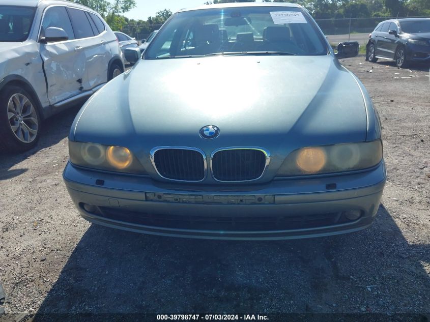2003 BMW 525 I Automatic VIN: WBADT43463G027999 Lot: 39798747