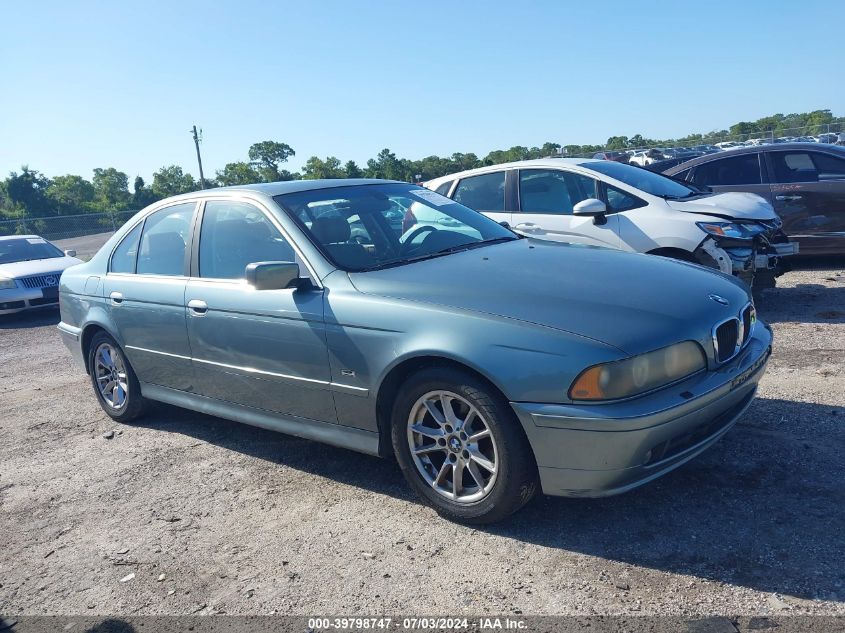 2003 BMW 525 I Automatic VIN: WBADT43463G027999 Lot: 39798747