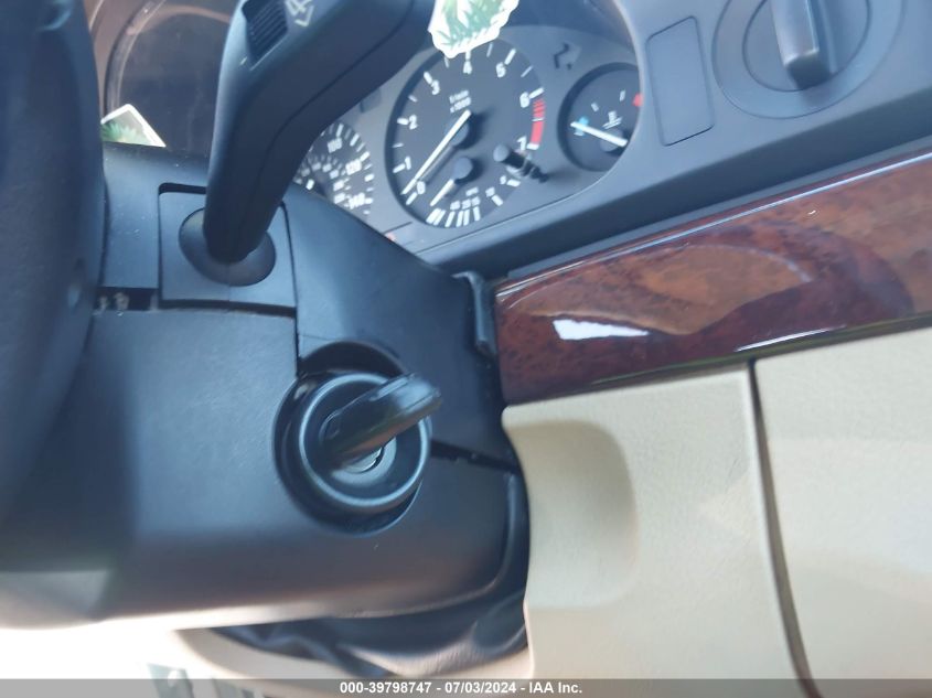 2003 BMW 525 I Automatic VIN: WBADT43463G027999 Lot: 39798747