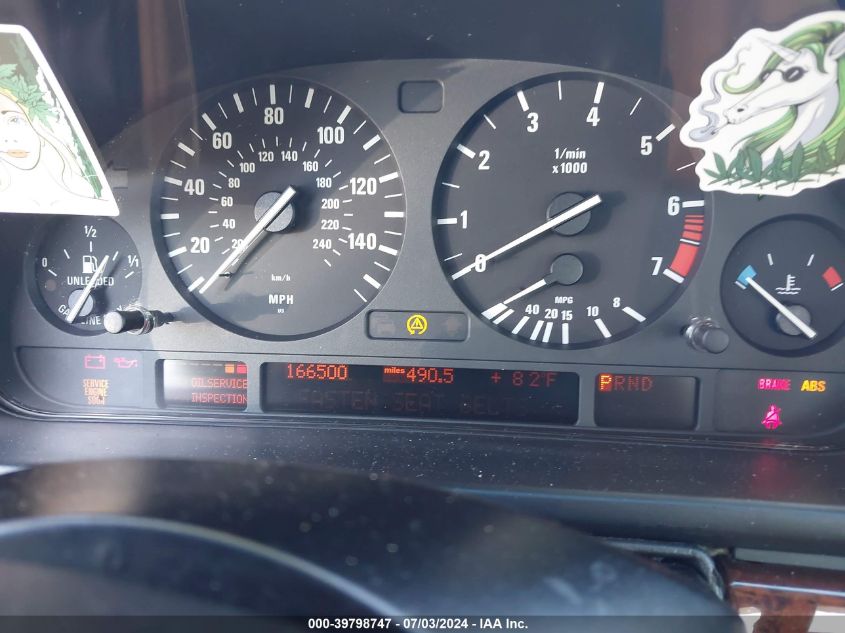 2003 BMW 525 I Automatic VIN: WBADT43463G027999 Lot: 39798747