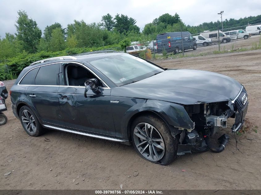 2019 Audi A4 Allroad 45 Premium VIN: WA18NAF46KA109557 Lot: 39798756