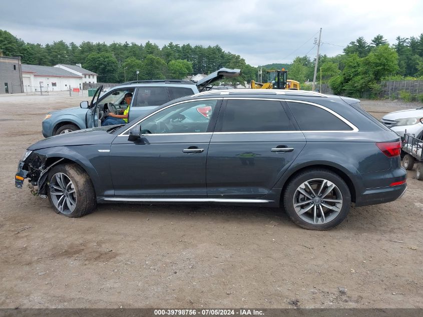 2019 Audi A4 Allroad 45 Premium VIN: WA18NAF46KA109557 Lot: 39798756