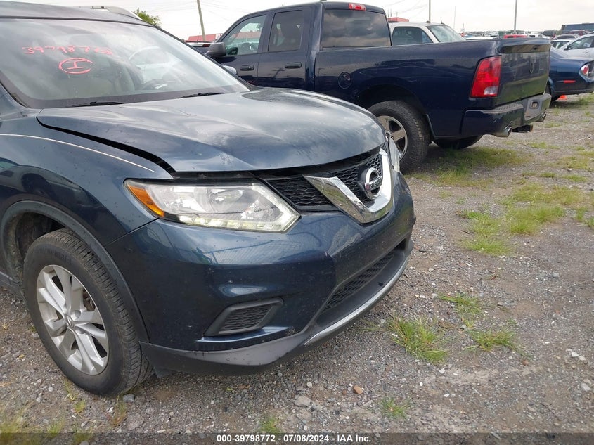 2016 NISSAN ROGUE SV - KNMAT2MV5GP693520