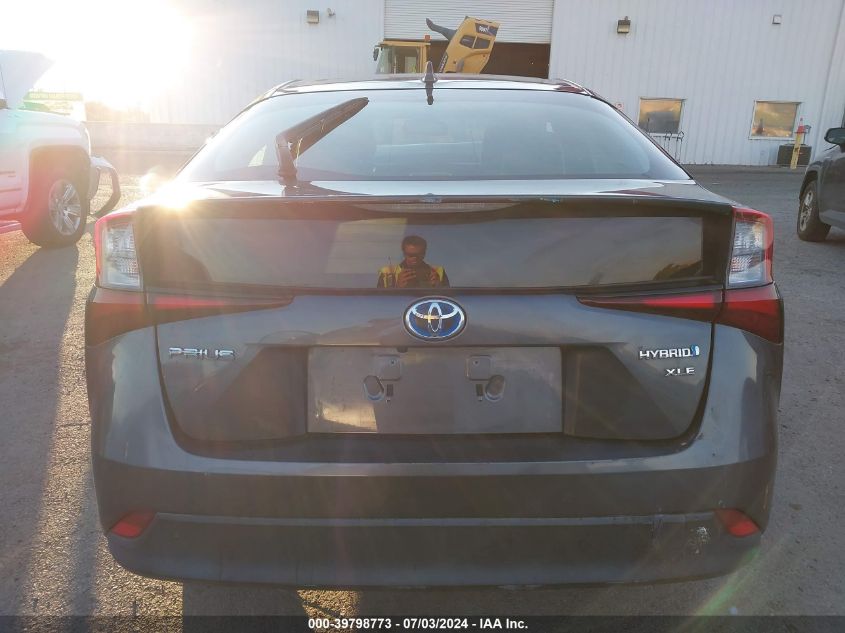 2019 Toyota Prius VIN: JTDKARFU8K3073817 Lot: 39798773