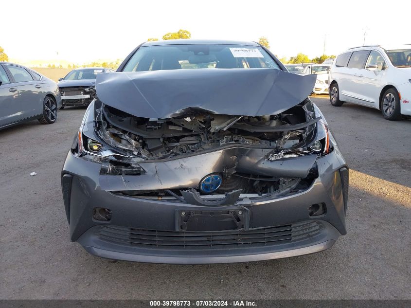 2019 Toyota Prius VIN: JTDKARFU8K3073817 Lot: 39798773