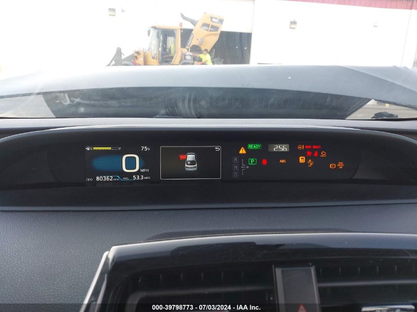 2019 Toyota Prius VIN: JTDKARFU8K3073817 Lot: 39798773