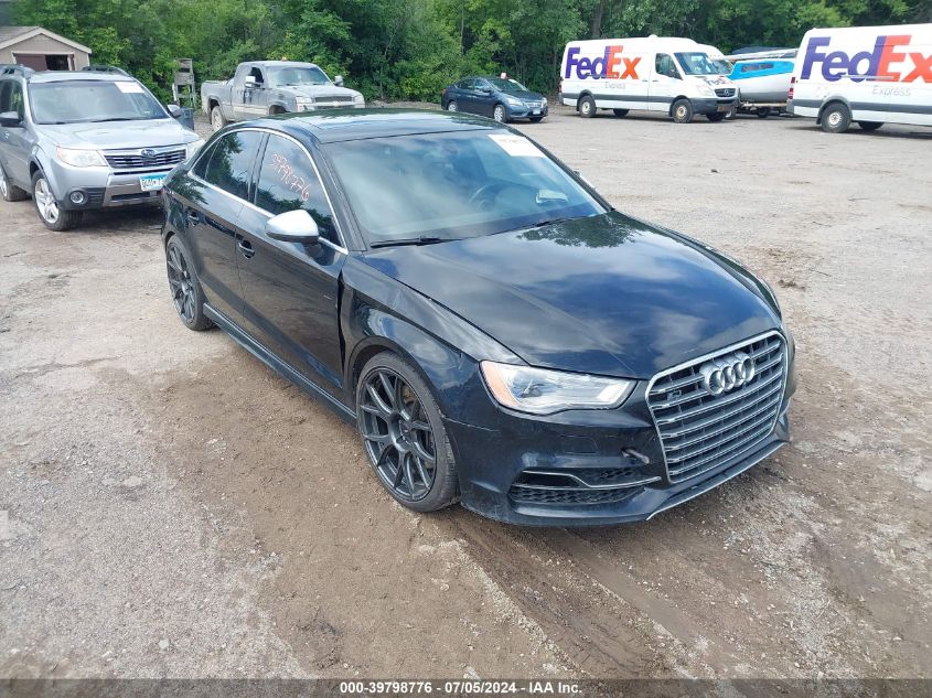 2015 Audi S3 2.0T Premium Plus VIN: WAUBFGFF5F1070170 Lot: 39798776