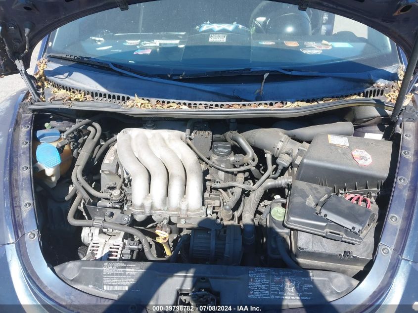 2001 Volkswagen New Beetle Gls VIN: 3VWCK21C41M444196 Lot: 39798782