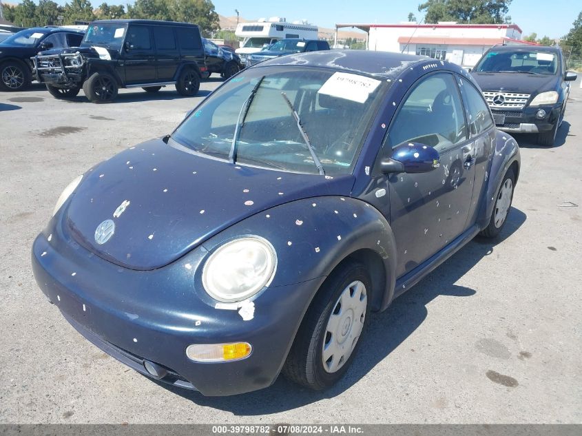 2001 Volkswagen New Beetle Gls VIN: 3VWCK21C41M444196 Lot: 39798782