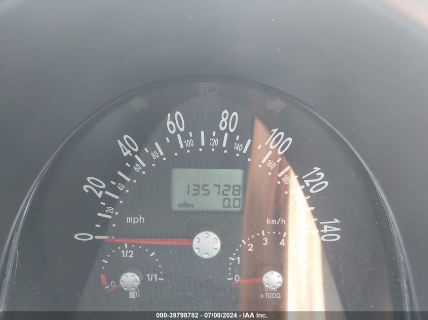 2001 Volkswagen New Beetle Gls VIN: 3VWCK21C41M444196 Lot: 39798782